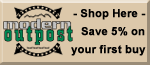 Shop at Modern Outpost and Save 5% on Your Initial Purchase